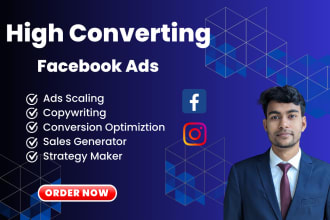 setup highly targeted facebook ads, instagram ads, shopify ads, retargeting ads