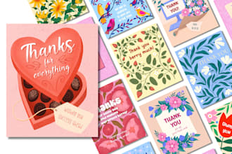 draw a postcard or gift card