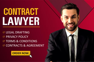 write legal agreements, contract, documents,llc operating agreement service, nda