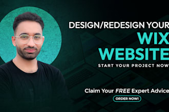build a professional wix business website as your wix expert