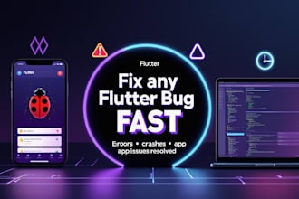 handle bug fixing or errors in your flutter app
