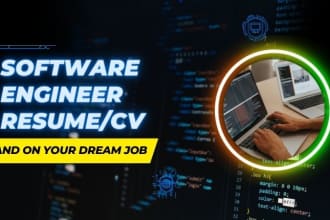 software engineer resume, software resume and tech resume for job
