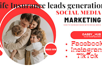 life insurance leads generation expert and social media manager