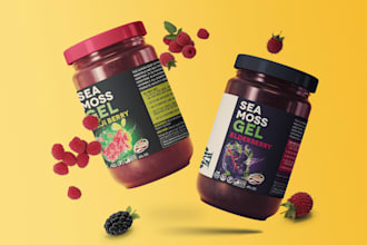 do product label design and packaging design