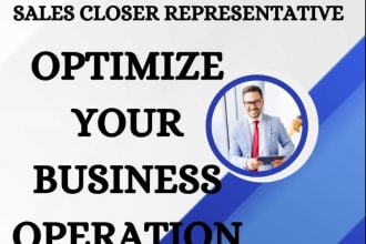 sales closer, sales agent sales representative, b2b lead generation, appointment