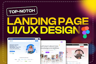 do UI UX fimga landing page, figma website, figma newsletter
