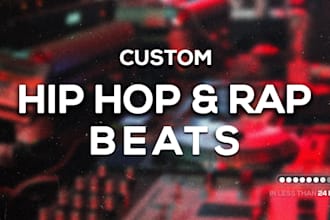 make rap and hip hop beats for you