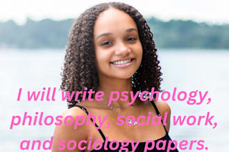 do psychology, social work, sociology, and philosophy research