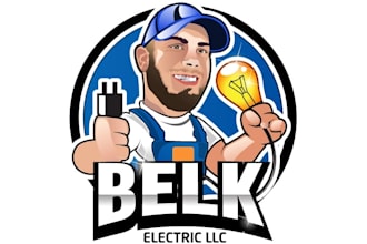 design excellent electric logo