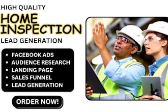 generate home inspection leads office house estate renovation inspector website