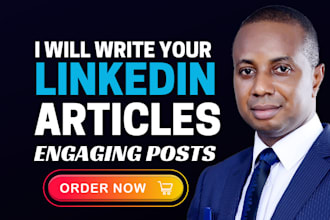 craft professional linkedin articles and engaging posts