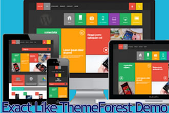 setup themeforest wordpress theme demo, plugin, security