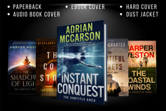 do non fiction book cover design, ebook cover, kdp and book cover with 3dmockup