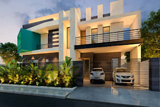 architect, 3d exterior modeling and visualization for your house