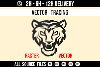 design, redesign, fix, modify, edit, update, logo vectorize