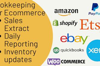 be amazon shopify bookkeeper,accountant,ecommerce assistant