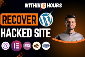fix wordpress issues, remove malware, and fix elementor