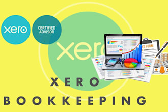 do setup, clean up and bookkeeping with xero