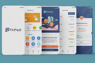 build fintech app, bank app, payment app, finance app, budget app, loan app