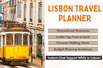 plan your vacation in lisbon, portugal