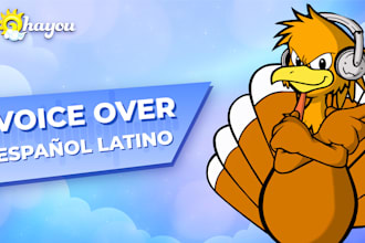 record a male voice over in spanish neutral mexican accent