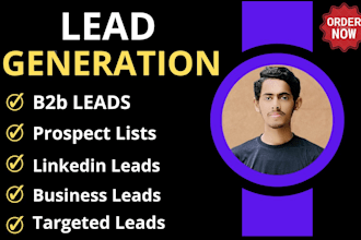 provide b2b lead generation for any industries