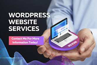 create a wordpress website
