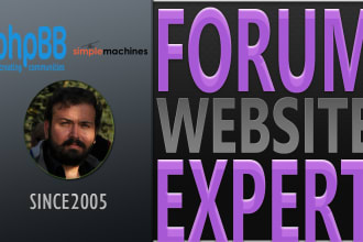 take care of your smf phpbb forum website all in one support