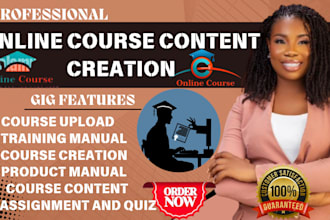 do online course creation, course content, ebook writer, developmental editor