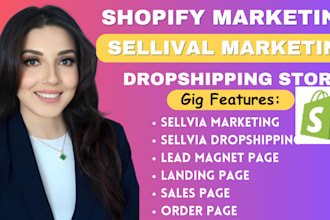 do ecommerce shopify sellvia promotion,  sell sellvia