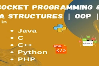 help you in c sharp, c, cpp, java, python, cuda, socket programming, desktop app