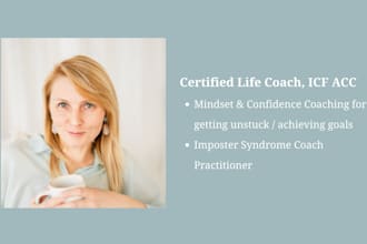 be your life coach and confidence coach