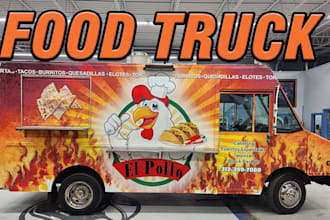 do amazing car livery, trailer wrap, food truck wrap design ,vinyl wrap design