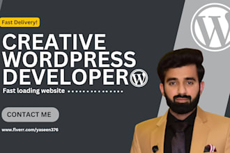 design and develop amazing wordpress website