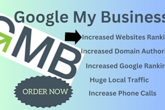 optimize and create your gmb for map citation, local SEO and gmb ranking