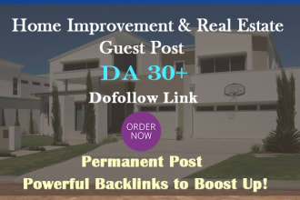 do home improvement and real estate guest post