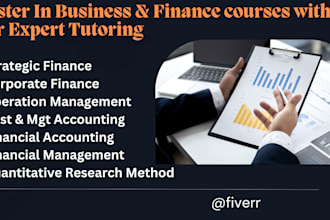 tutor you business courses to ace in your exam