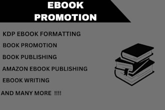ebook marketing, ebook promotion, amazon kdp ebook formatting