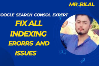 index your website and fix indexing coverage errors on google search cons