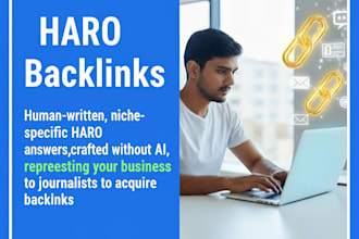 earn haro backlinks by submitting human written responses