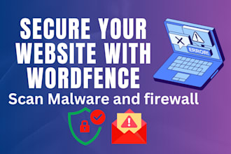 secure your wordpress website using wordfence plugin and clean malware