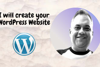 build your wordpress website, landing, blog or ecommerce