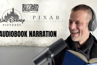 record and edit your audiobook narration with american male voice