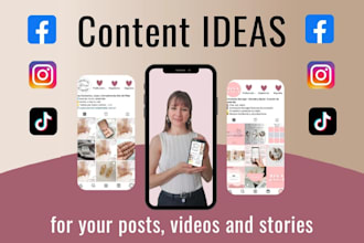 create custom content ideas for your instagram, facebook or tik tok
