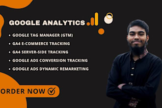 fix or setup ga4 and track conversion by google tag manager