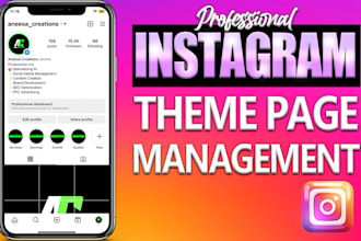 create manage and grow your instagram theme page organically