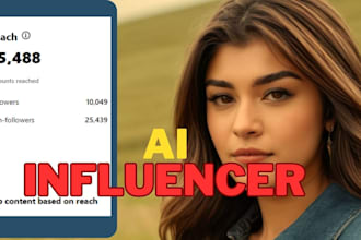 create hyper realistic ai influencers that sell