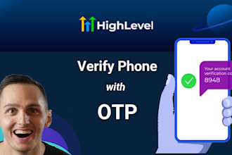 setup go highlevel otp phone verification
