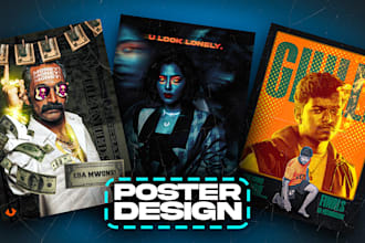 do high quality professional poster design