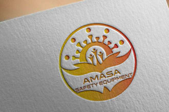 create modern nonprofit, healthcare, charity, welfare, foundation logo